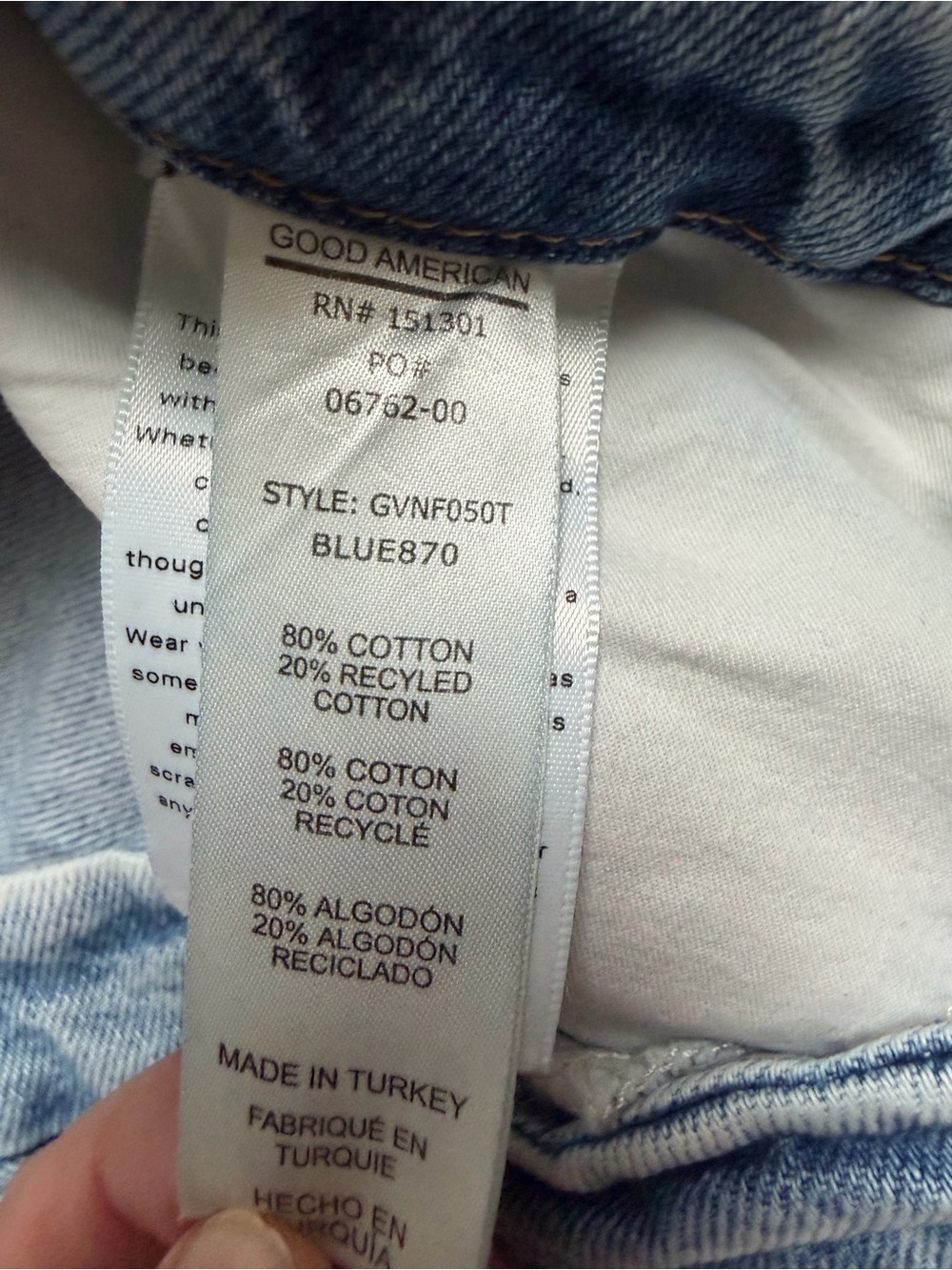 Good American -Good Vintage Straight-Leg Jeans - Picture 5 of 6